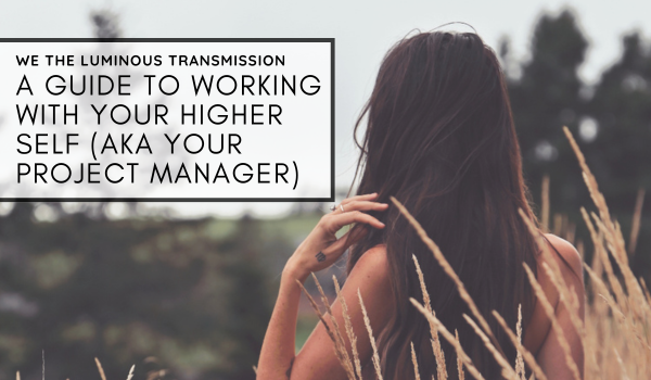 A guide to working with your higher self (aka your project manager)